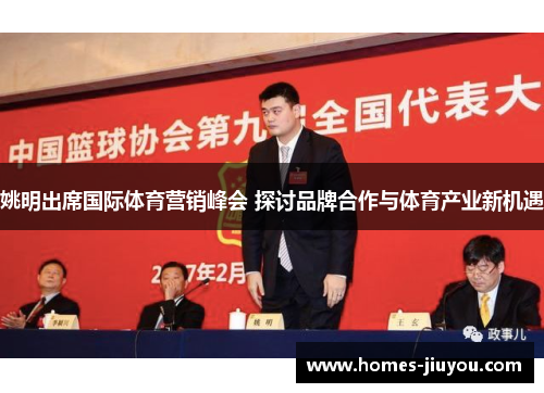 姚明出席国际体育营销峰会 探讨品牌合作与体育产业新机遇