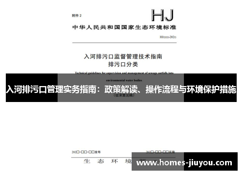 入河排污口管理实务指南：政策解读、操作流程与环境保护措施